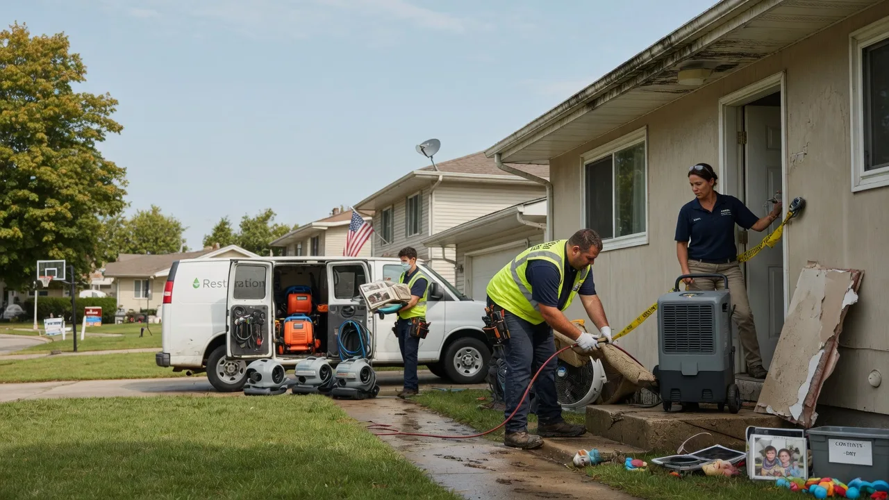 Water Damage Restoration in White Oak, NC near me